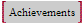 Achievements