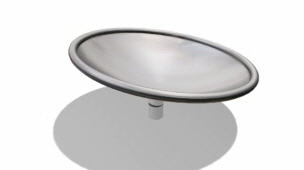 large dish